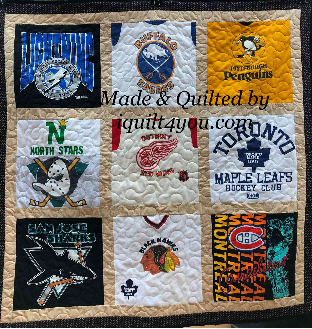 9 Block T-Shirt Quilt